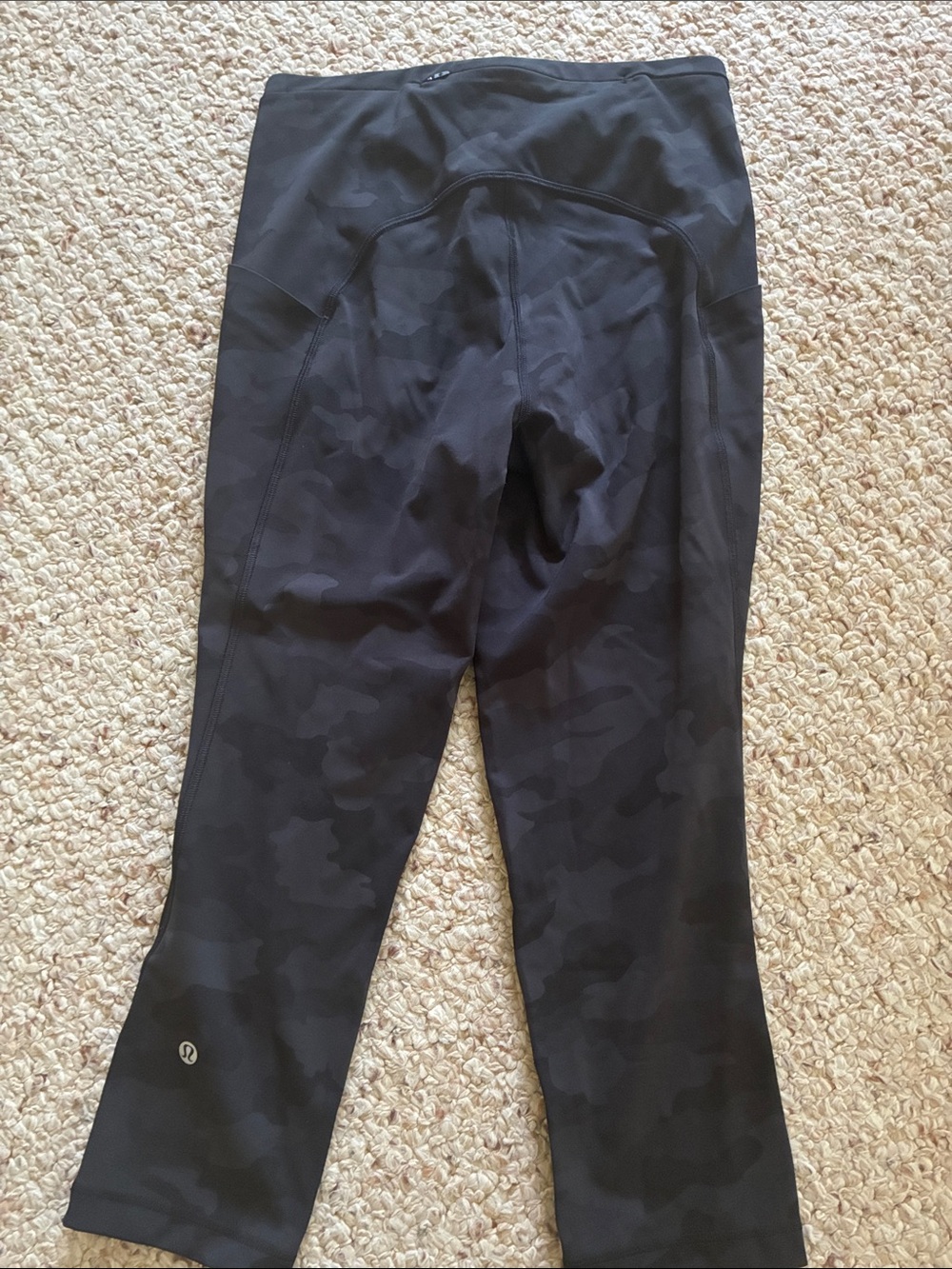lululemon athletica Dark Charcoal Camo Leggings
